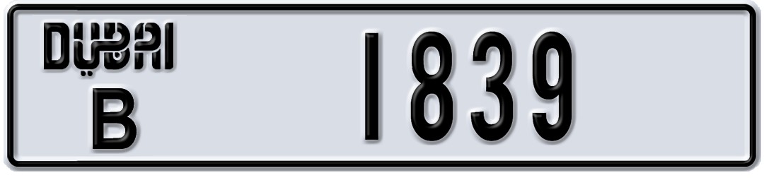 Dubai B 1839